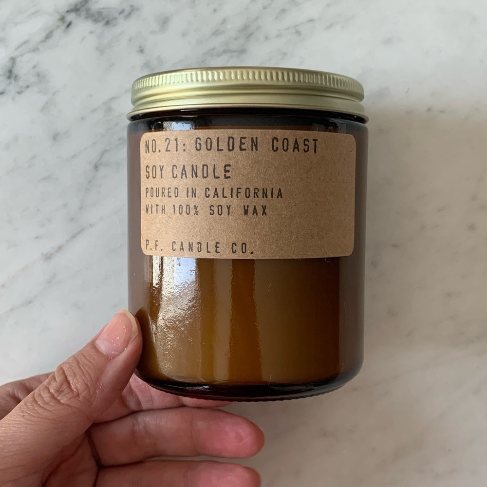 P.F. Candle Co. Golden Coast Standard Candle 7.2oz
